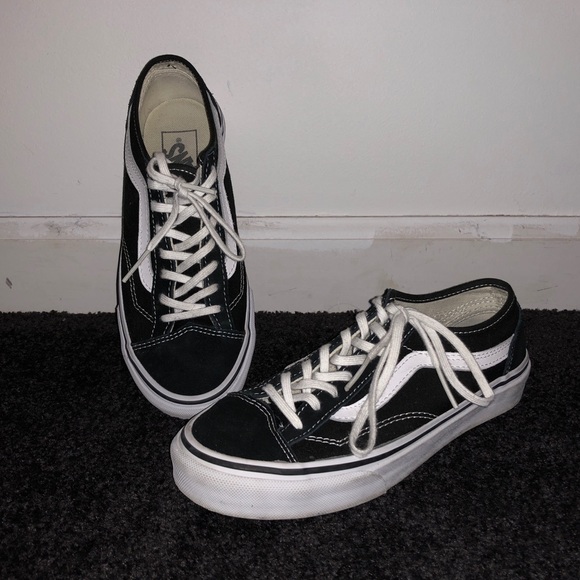 vans style 36 slim white